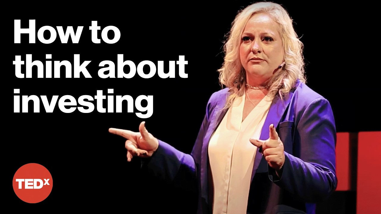 Dr. Silvia Mah on the TEDxSanDiegoWomen stage — The mindset of startup investors